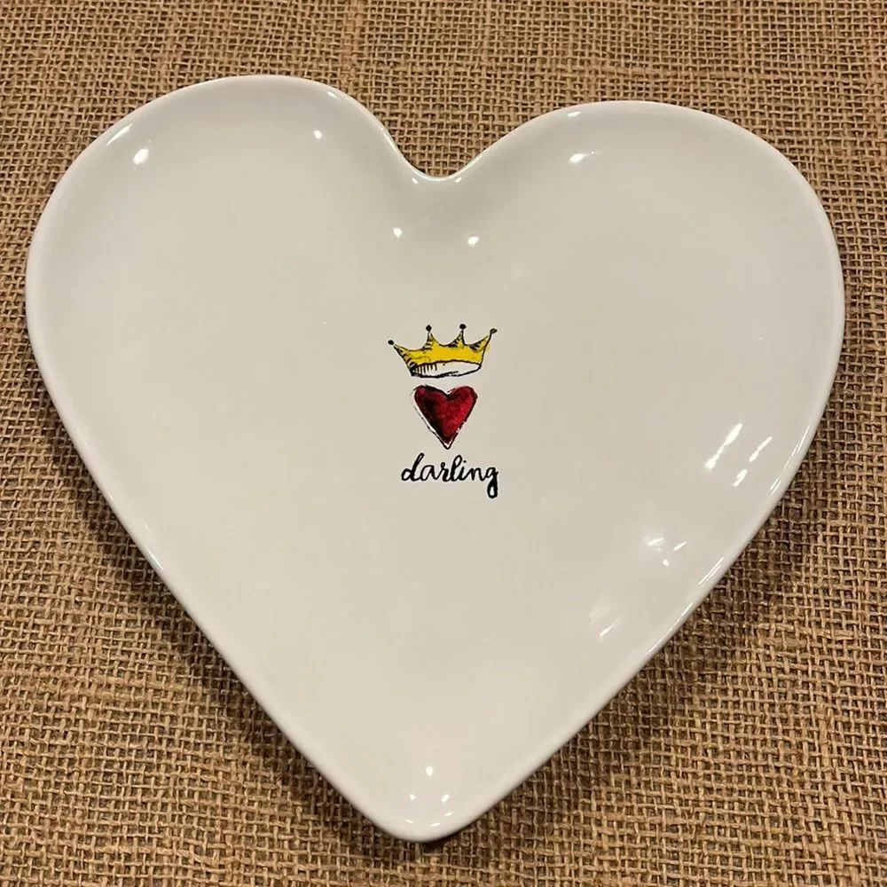 New Rae Dunn heart shaped tray/plate